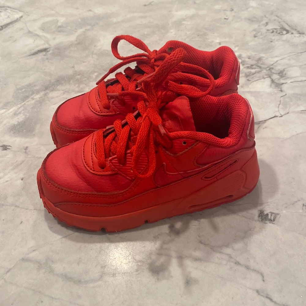 Fly red nikes, toddler 10C